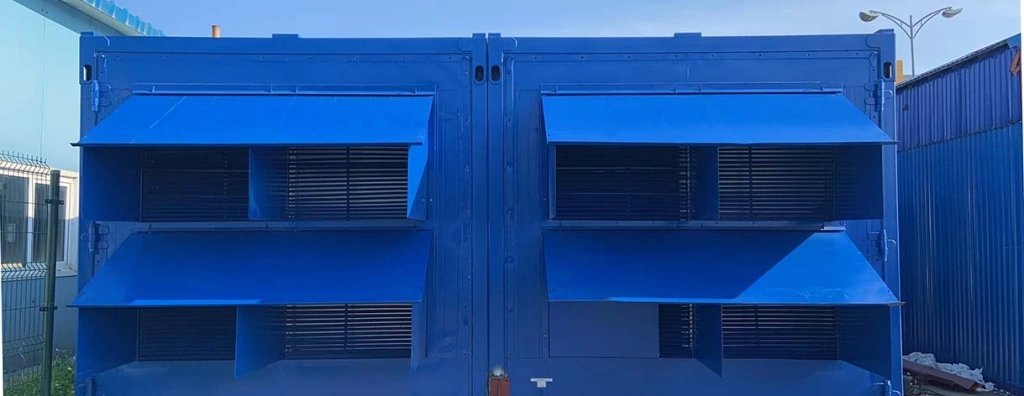 фото Энергокомплекс из 2 ДГУ ЭТРО смонтирован в модульном здании