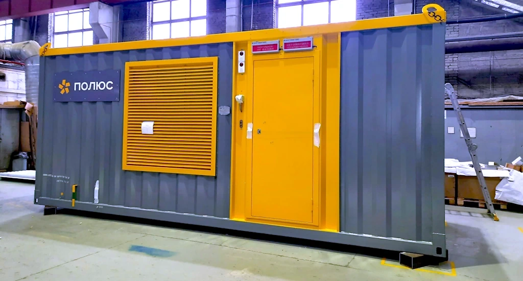 Дизельный генератор на двигателе Yuchai в утепленном контейнере "Север"