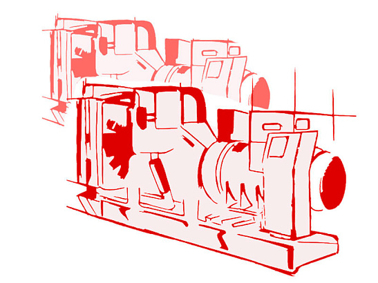 Высоковольтный дизельный энергоцентр ЭТРО  АД -Т10500 изготовлен на базе двигателя Mitsubishi для постоянного и резервного электроснабжения