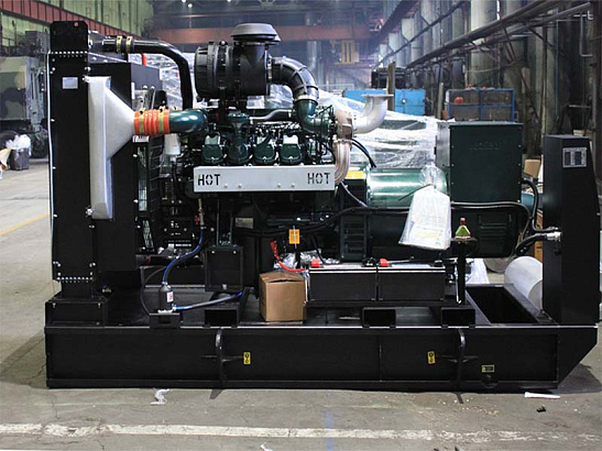 Дизельная электростанция ЭТРО  АД 320-Т400 изготовлена на базе двигателя Doosan P158LE для постоянного и резервного электроснабжения
