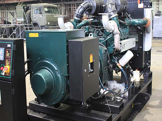 Дизельная электростанция ЭТРО  АД 320-Т400 изготовлена на базе двигателя Doosan P158LE для постоянного и резервного электроснабжения