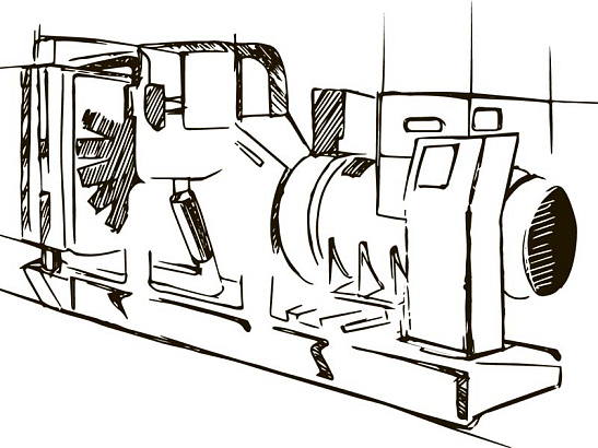 Дизельная электростанция АРГУС  АД 30-Т400 изготовлена на базе двигателя ZH4100ZD для постоянного и резервного электроснабжения